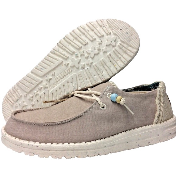 New🌿 HEY DUDE WENDY NATURAL ROSE WOMEN'S LIGHTWEIGHT COMFORTABLE - Picture 1 of 5